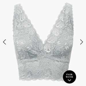 Cosabella Never Say Never Curvy Plungie Longline Bralette